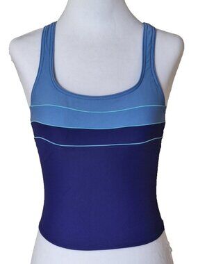 CHRISTINA 8582S BLUE TANKINI TOP SIZE 8